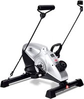 Mini Bike Pedaal - 3 In 1 - Arm En Been - Hometrainer - Home Gym - Gym Apparaat - Gym - Zilver