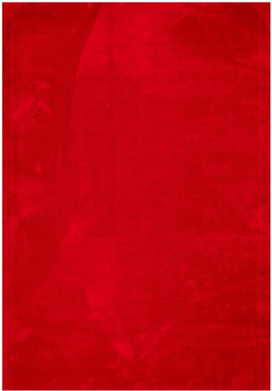 vidaXL-Vloerkleed-HUARTE-laagpolig-zacht-wasbaar-120x170-cm-rood