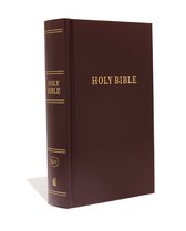 KJV, Pew Bible, Large Print, Hardcover, Burgundy, Red Letter Edition Bible Kjv