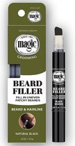 Men Magic Grooming Beard Filler Pencil Brush, Waterproof, Black, 0.05 Fl Oz - Voor een volle baard