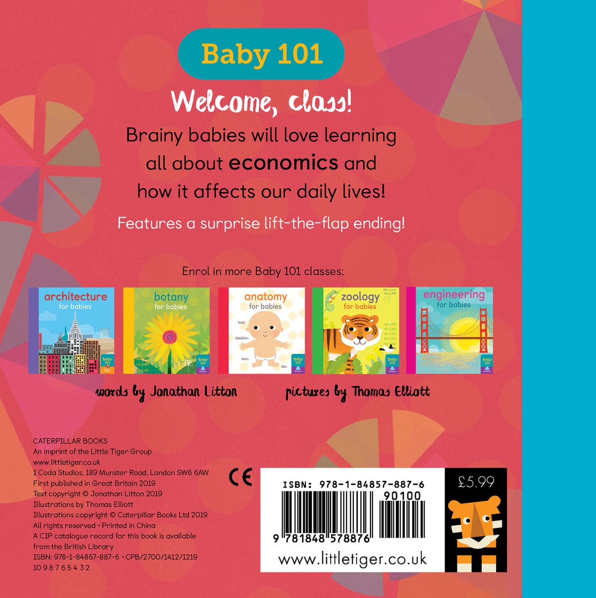 Economics for Babies, Jonathan Litton 9781848578876 Livres bol