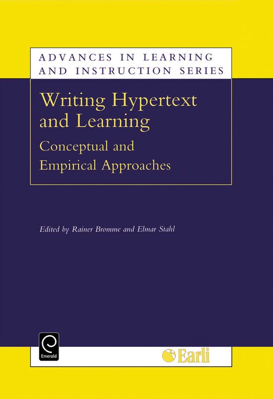 Writing Hypertext and Learning - cover