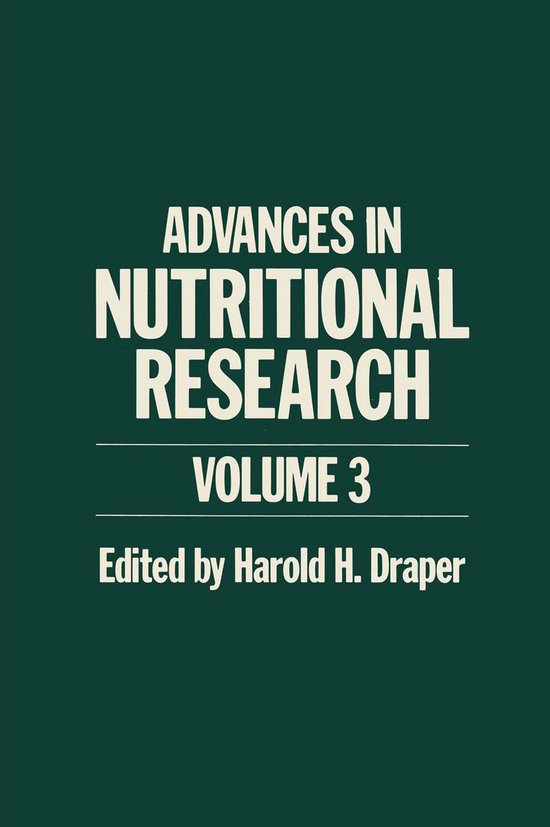 Advances in Nutritional Research - cover