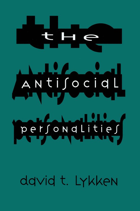 The Antisocial Personalities - cover