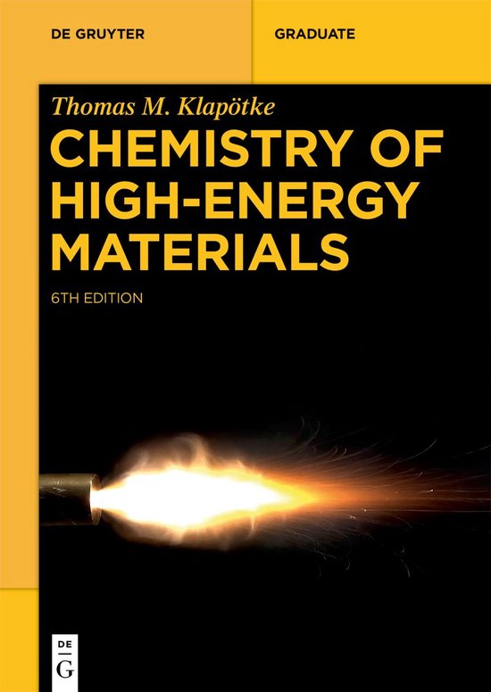 De Gruyter Textbook- Chemistry of High-Energy Materials - cover
