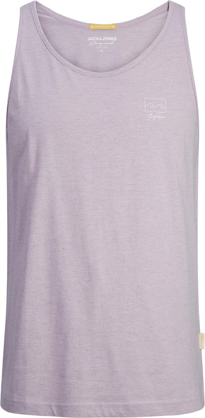 Jack & Jones T-shirt Jormarbella Marl Tank Top 12256151 Lavender Frost Mannen Maat - XL