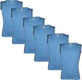 Beeren 6-Pack Jongens mouwloze shirts Beeren Young Sjors maat 146/152
