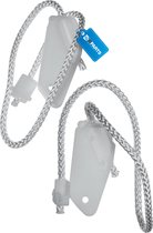 2x Dparts touwtje van deurbalans vaatwasser scharnier - geschikt voor Bosch en Siemens - touw van deur - nr. 00611370