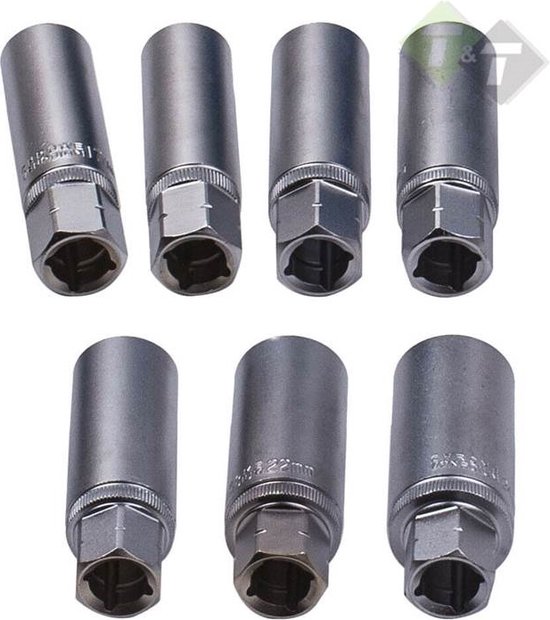 WT-2160 Schokbreker (de)montage set 18 delig | Automotive Line