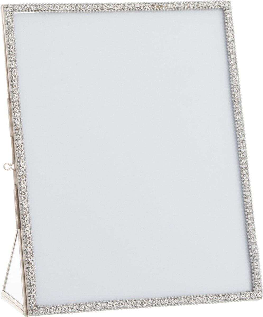 J-Line fotolijst Juweel - metaal/glas - zilver - large Zilverkleurig