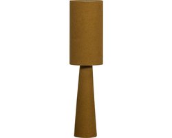 WOOOD tafellamp Loft - Metaal/Bouclé - Tapenade - 90xØ22 cm