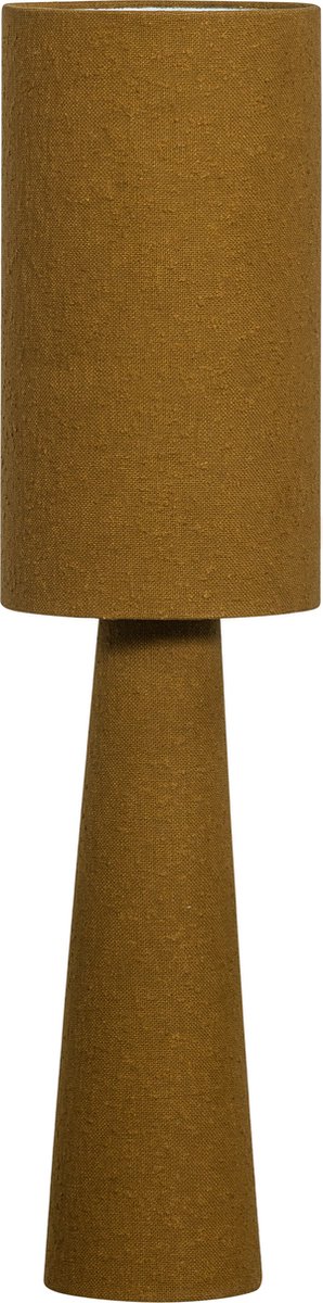 WOOOD tafellamp Loft - Metaal/Bouclé - Tapenade - 90xØ22 cm
