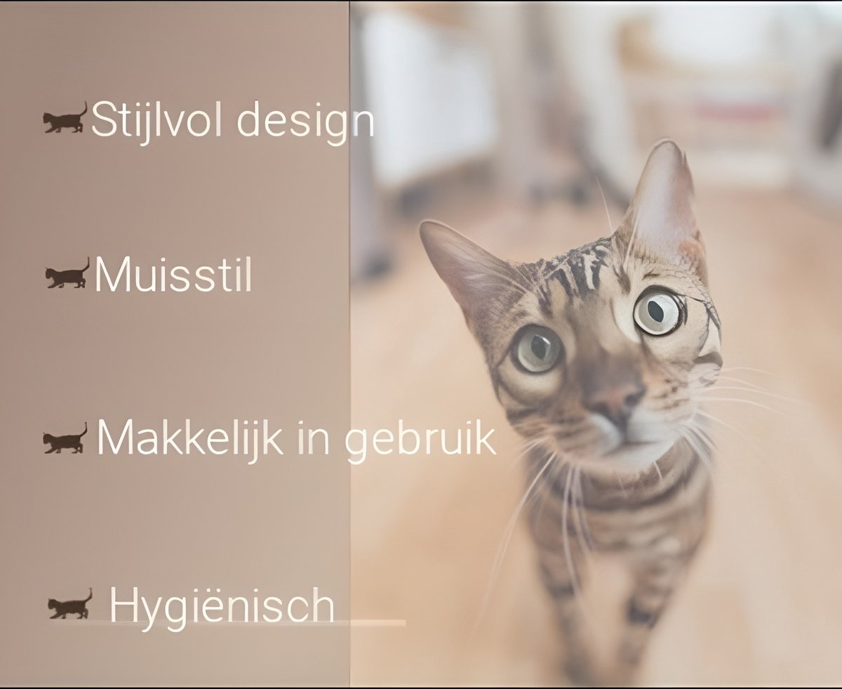 OurLittlePearls Drinkfontein Kat - Kattenfontein thumbnail 2