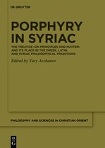 Philosophy and Sciences in Christian Orient / Philosophia et Scientia Christiani Orientis- Porphyry in Syriac