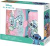 Disney Lilo & Stitch Broodtrommel en Drinkfles - Schoolset - Lunchset - Lunchtrommel en drinkfles/drinkbeker/bidon