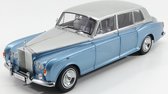 Rolls Royce Phantom VI 1968 (Lichtblauw/Zilver) (41 cm) 1/18 Kyosho - Schaalmodel - Modelauto - Model auto - Minatuurautos - Miniatuur auto