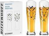 Ritzenhoff Brauchzeit Wit bier glas 23/24