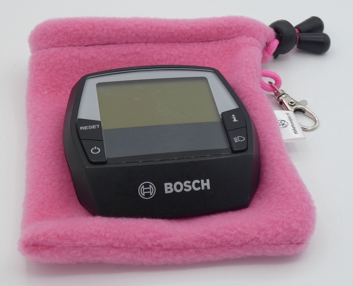 Bosch ebike display L hoesje displayhoesje intuvia - Fuchsia DLX - fleece