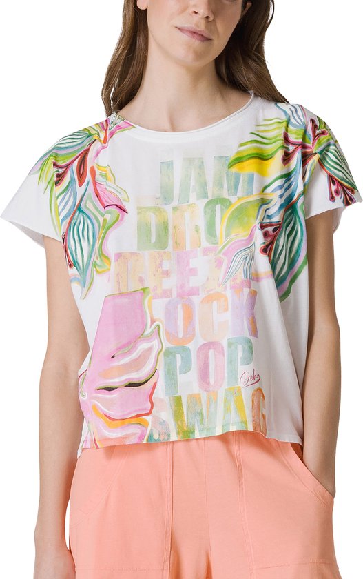 Deha T-Shirt Sans Manches Imprimé - Streetwear - Femme