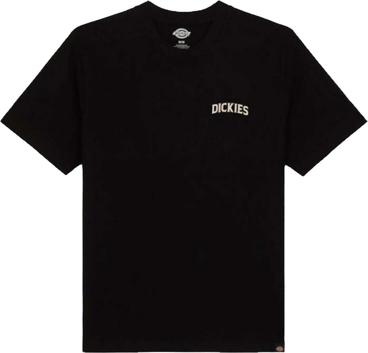 T-Shirt Dickies Elliston Tee Ss Streetwear Volwassen Zwart