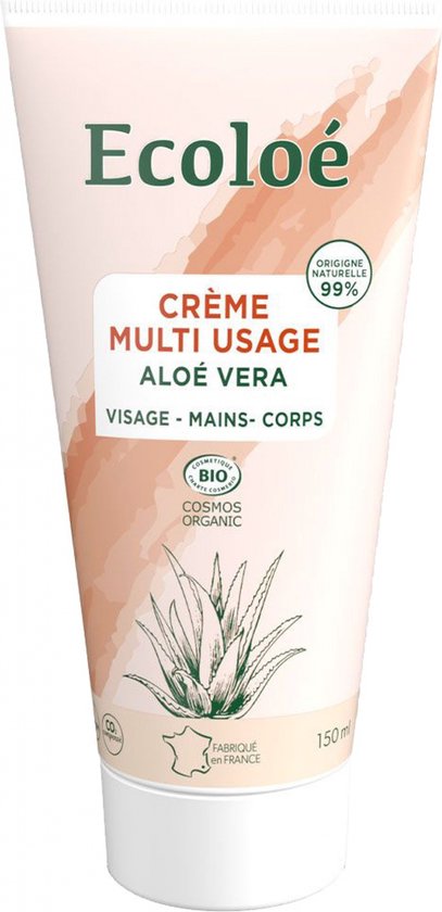 Ecoloé Biologische Aloë Vera Multifunctionele Crème 150 ml