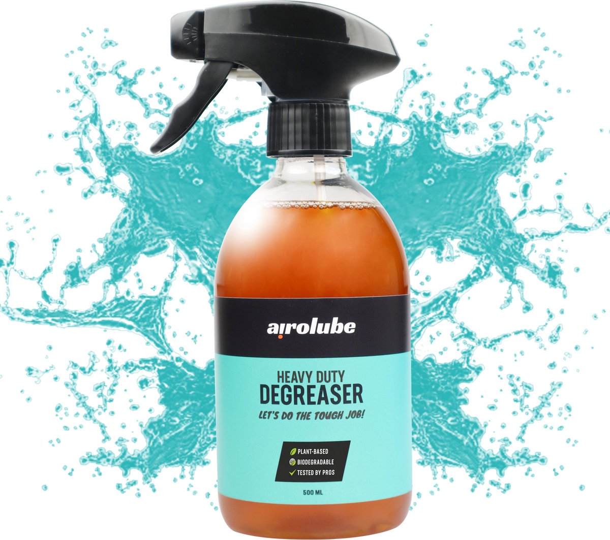 Airolube Natuurlijke Kettingreiniger - Heavy Duty Degreaser - 500 ml / Kettingreiniger fiets - kettingreiniger motor - Krachtige plantaardige formule - ketting reiniger - Bionet