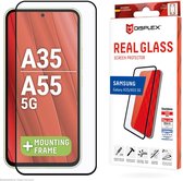 Displex Screenprotector Geschikt voor Samsung Galaxy A35 / A55 - Displex Real Glass FC