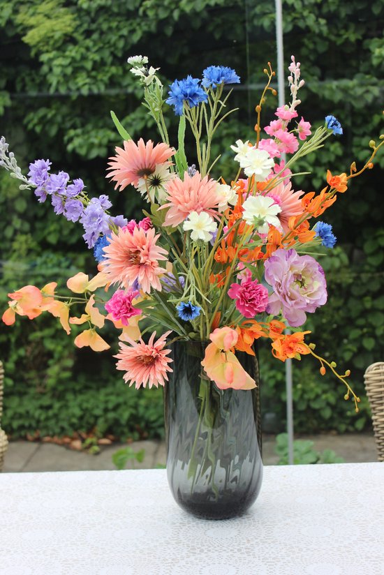 Bouquet de soie - Automne - vase inclus