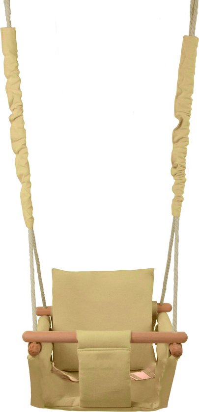 Baby swing - babyschommel - max. 20 kg - creme