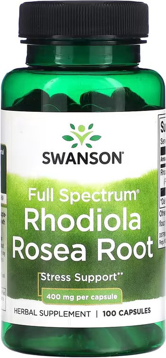 Goedkoopste Swanson Health Rhodiola Rosea Root 400mg