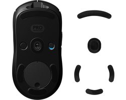 kwmobile muis voeten sticker geschikt voor Logitech G Pro Wireless Gaming - Computermuis glijder - Stickers in zwart