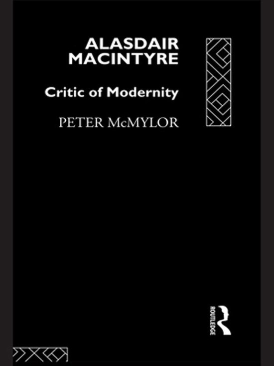 Alasdair MacIntyre - cover