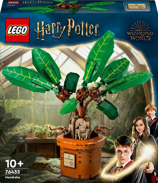 Foto: Lego harry potter mandragora speelgoedplant 76433