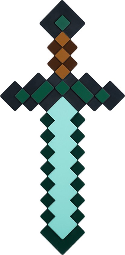 Mojang Studios - Minecraft - Lampe Epée de Diamant - 40cm
