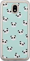 Casimoda® hoesje - Geschikt voor Samsung J3 2017 - Panda Print - Backcover - - Multi