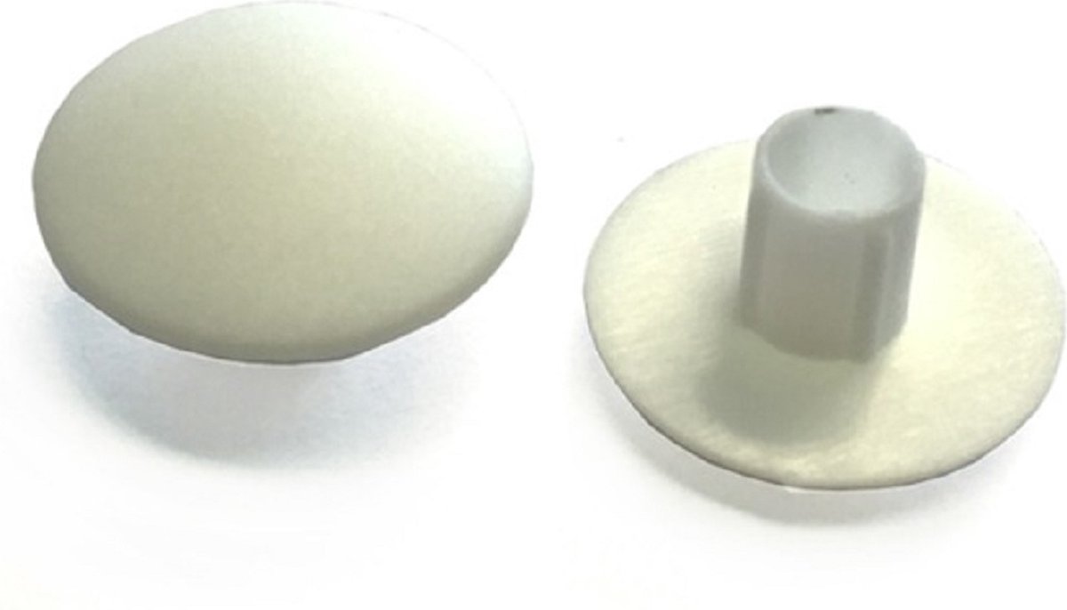 I-Fix Afdekkapje 5mm kunststof wit