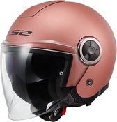 LS2 OF620 Classy Solid Matt Gold Pink-06 M - Maat M - Helm