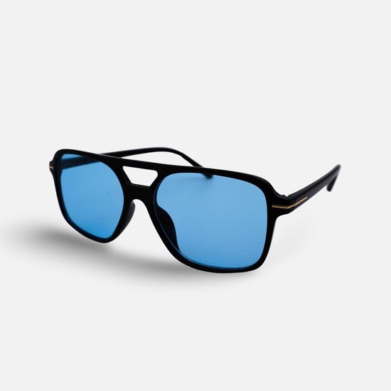 Montuurtjevoorjou - Pulse Blue - Zonnebril - Zonnebril heren en dames - Rond - Blauwe Lens van Montuurtjevoorjou — afbeelding 2
