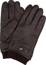 Suitable - Handschoen Leer Bruin - Heren - Maat 9.5 -