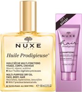 Nuxe cheveux prodigieuse 100 ml + hair prodigieux le shampooing 30 ml