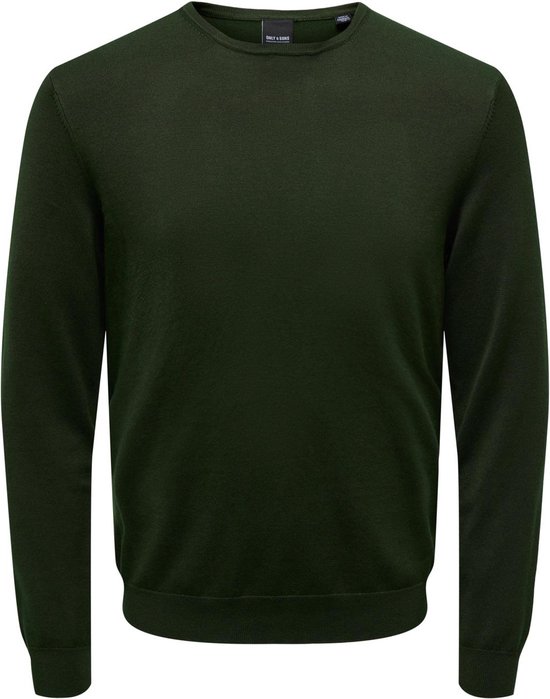 ONLY & SONS ONSWYLER LIFE LS CREW KNIT NOOS Pull Homme - Taille XXL