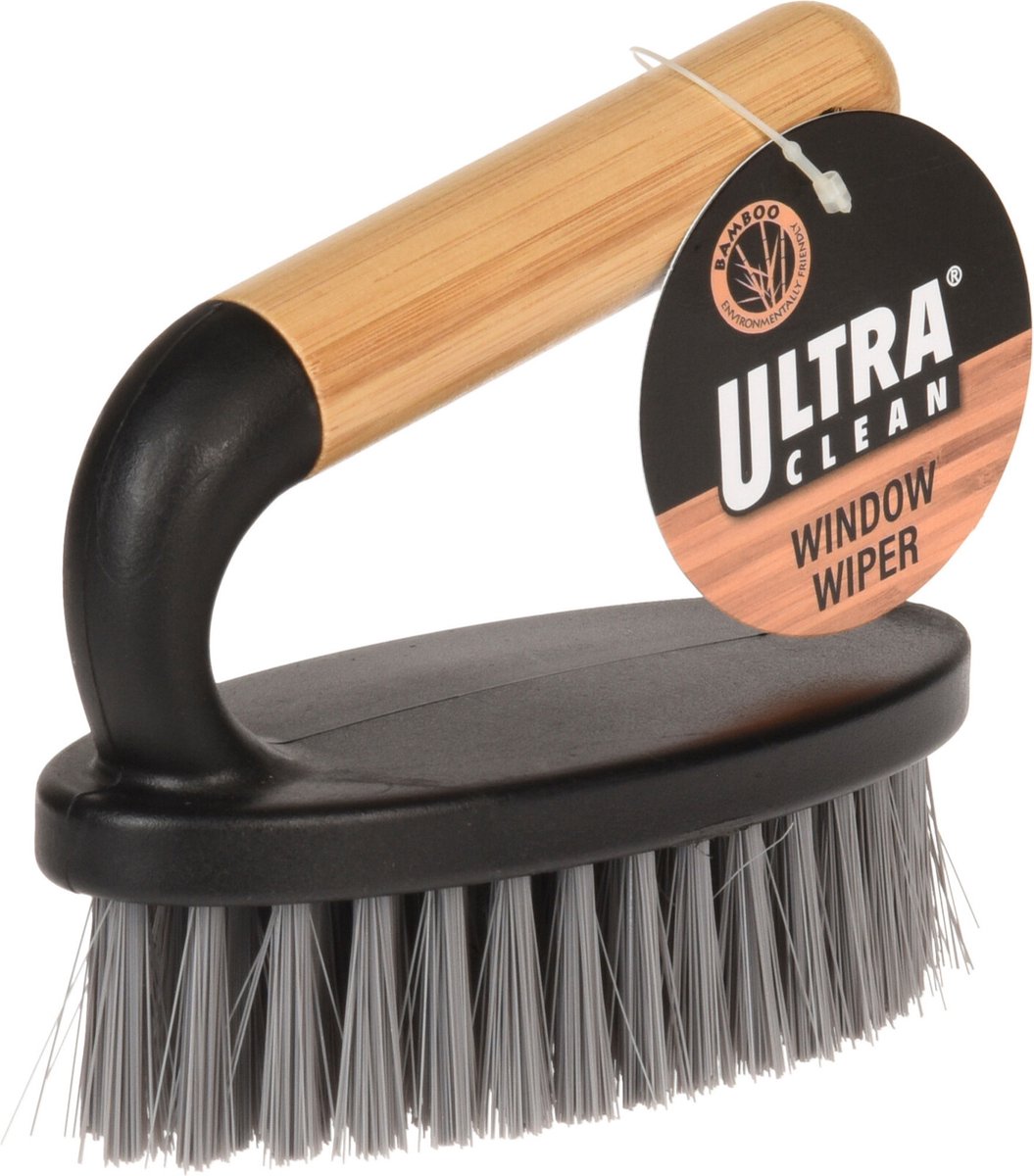 Goedkoopste Ultra Clean Schrobborstel - met handvat - kunststof - schrobber - werkborstel