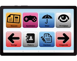 SeniorenTAB SA9W - Senioren Tablet - op basis van Samsung - 64GB - 11 inch - Wifi - tablet voor ouderen
