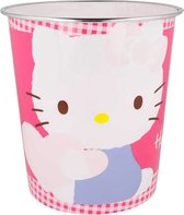 Hello Kitty Prullenbak- Vuilbak- Kinderkamer- Sanrio Plastic- 5L