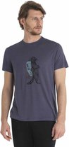 Icebreaker Merino Core Waschbar Wandering T-shirt Met Korte Mouwen Grijs M Man