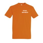 Shirt Oranje - Koningsdag shirt met tekst - Maat S - Wijnproever