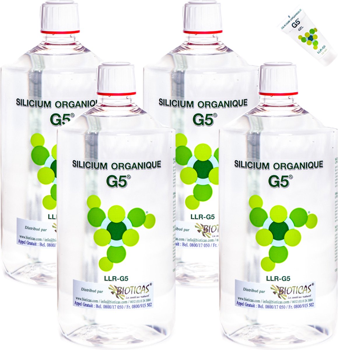 Goedkoopste LLRG5 - Pack 3 Litres 1 Gratuit - Silicium Organique G5