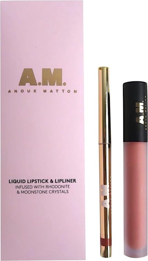 Anouk Matton Cosmetics - BRAVE matte lipstick & lipliner