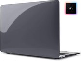 Laptophoes - Geschikt voor MacBook Pro M1 Hoes Case - 13 inch - A2338 (2020) - Creamy Grijs