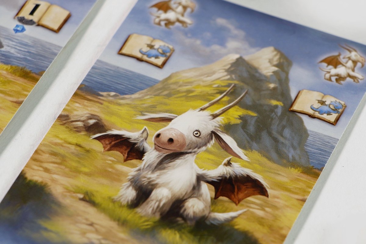 999 Games Drakenherders Kaartspel: vlot familiespel met magisch boek thumbnail 3